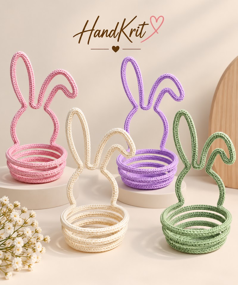 Handmade Bunny Basket